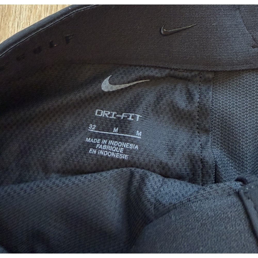 Nike Golf Shorts Mens 32 Black Dri-Fit Hybrid Stretch Flat Front 10" CU9740-010 - Picture 4 of 7
